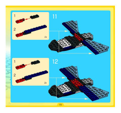 LEGO 4506 instructions page 73 – build guide