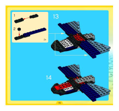 LEGO 4506 instructions page 74 – build guide