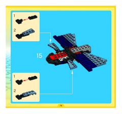 LEGO 4506 instructions page 75 – build guide