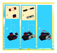 LEGO 4506 instructions page 96 – build guide