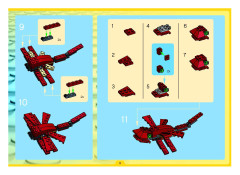 LEGO 4507 instructions page 9 – build guide