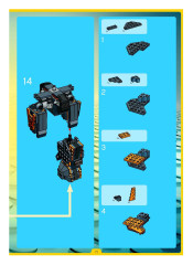 LEGO 4508 instructions page 71 – build guide