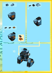 LEGO 4508 instructions page 9 – build guide