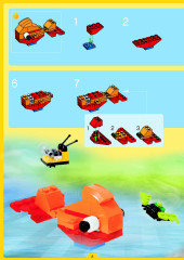 LEGO 4509 instructions page 8 – build guide