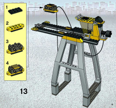LEGO 4514 instructions page 19 – build guide