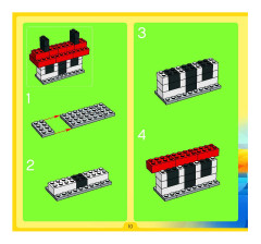 LEGO 4518 instructions page 10 – build guide
