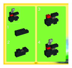 LEGO 4518 instructions page 20 – build guide