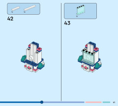 LEGO 45200 instructions page 41 – build guide