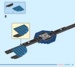 LEGO 45200 instructions page 21 – build guide