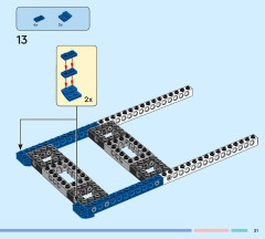 LEGO 45201 instructions page 31 – build guide