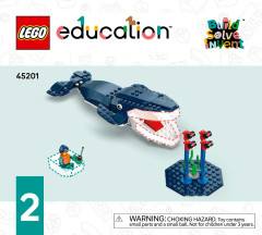 LEGO 45201 instructions page 1 – build guide