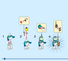 LEGO 45202 instructions page 10 – build guide