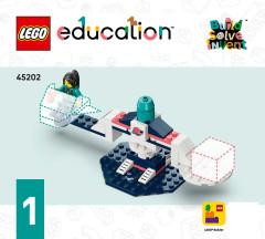 LEGO 45202 instructions page 1 – build guide