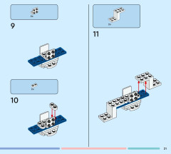 LEGO 45202 instructions page 21 – build guide