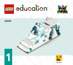 LEGO 45203 instructions page 1 – build guide