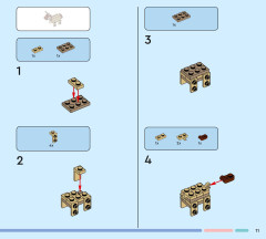 LEGO 45203 instructions page 11 – build guide