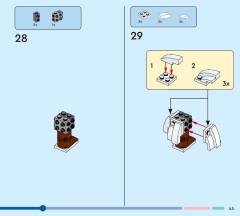 LEGO 45203 instructions page 45 – build guide