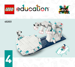 LEGO 45203 instructions page 1 – build guide