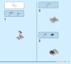 LEGO 45203 instructions page 11 – build guide