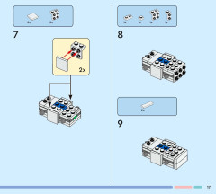 LEGO 45203 instructions page 17 – build guide