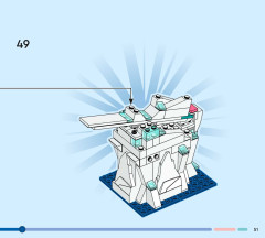 LEGO 45203 instructions page 51 – build guide