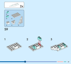 LEGO 45203 instructions page 63 – build guide