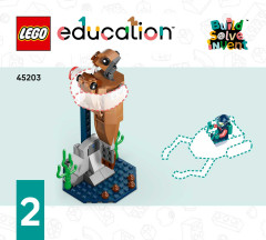 LEGO 45203 instructions page 1 – build guide