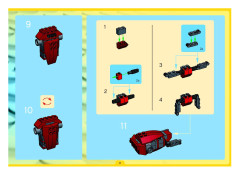 LEGO 4522 instructions page 11 – build guide