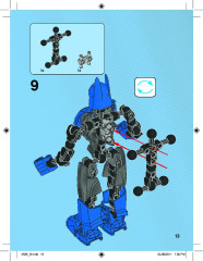LEGO 4526 instructions page 13 – build guide