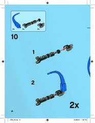 LEGO 4526 instructions page 14 – build guide