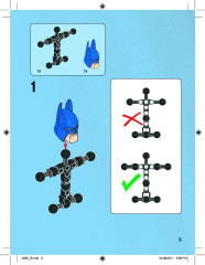 LEGO 4526 instructions page 3 – build guide