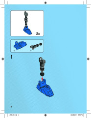 LEGO 4526 instructions page 4 – build guide