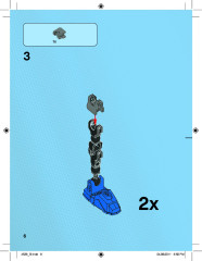 LEGO 4526 instructions page 6 – build guide