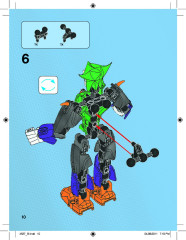 LEGO 4527 instructions page 10 – build guide