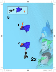 LEGO 4527 instructions page 13 – build guide
