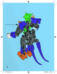 LEGO 4527 instructions page 14 – build guide