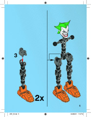 LEGO 4527 instructions page 5 – build guide