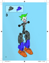 LEGO 4527 instructions page 6 – build guide