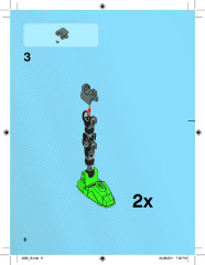 LEGO 4528 instructions page 6 – build guide