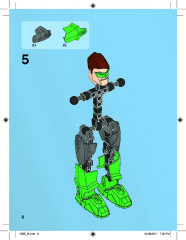 LEGO 4528 instructions page 8 – build guide