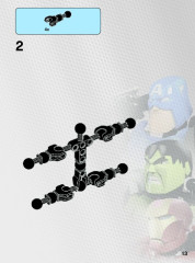 LEGO 4530 instructions page 13 – build guide