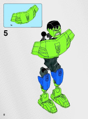 LEGO 4530 instructions page 8 – build guide