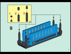 LEGO 4534 instructions page 9 – build guide