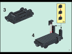 LEGO 4535 instructions page 21 – build guide