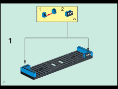 LEGO 4535 instructions page 2 – build guide