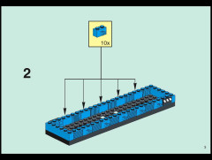 LEGO 4535 instructions page 3 – build guide