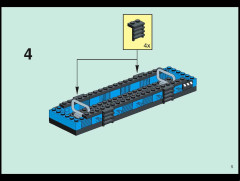 LEGO 4535 instructions page 5 – build guide