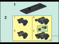 LEGO 4535 instructions page 2 – build guide