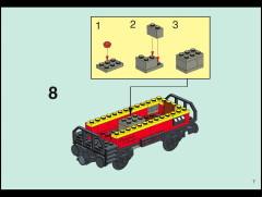 LEGO 4535 instructions page 7 – build guide