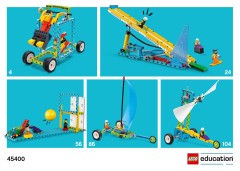 LEGO 45400 instructions page 1 – build guide